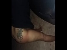 Cuerno filmando amigo con esposa