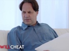She Will Cheat - La pequeña adolescente Riley Star engaña a su marido mientras él mira