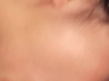 8 inche cock skullfucking mi cara asiática virgen dile que sopla en mi boca y me la trago
