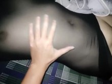mi hermanastra tiene un novio que todavia usa ropa para seducirme