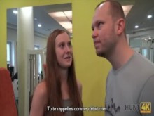 HUNT4K. Excelente posibilidad de tener sexo en el gimnasio con