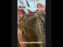 Hotwife llega a casa usada después de follar a su ex - segundos descuidados creampie