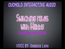 Cuckold Interactive Audio lo convierto en una chica