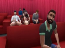 DDSims - Marido cornudo comparte esposa con todos - Sims 4