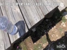 ¡¡¡Un extraño me coge en medio del día en el bosque!!!