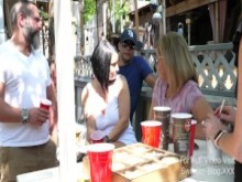 Follar y chupar al aire libre con miembros de la comunidad FetSwing