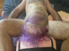 esposa viendo hermanastra trío