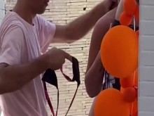 amateur mamada afrodita hotwife siendo ayudado por cornudo marido