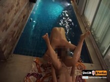 piscina joder extraño