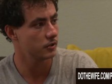 Do The Wife - Mi marido se desespera cuando la esposa se mete la boca con una compilación de pollas