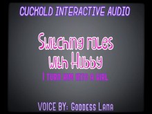 Cuckold Interactive Audio lo convierto en una chica