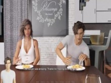 La pareja aventurera: esposo mira porno interracial con su esposa - Ep 33