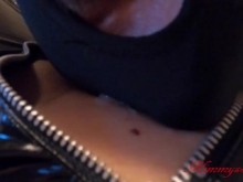 Cuckold cleanup Chastity cage esclavo lame limpia mi gangbanged coño lleno de esperma