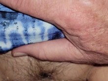 Bull POV de marido Fluffing y POV primer plano de follando un coño maduro