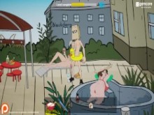 Fuckerman: marido cornudo y un montón de esperma en una playa nudista-ep13