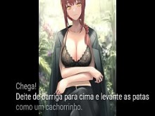 Makima Hentai JOI PT-BR Femdom, Assplay, Petplay, Cuckold, Humiliation