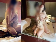 [La esclavitud de la esposa infiel] El cornudo de una mujer madura... "¿Mi amigo también se corrió dentro de ti?" El comienzo del entrenamiento NTR