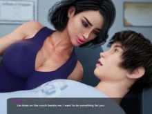 MILFY CITY - SEX SCENE HD #3 Besos y burlas de madrastra - Desarrollador Patreon "ICSTOR"