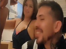 Trío Esposa Marido Cornudo