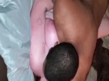 Marido cornudo graba a su esposa tomando una BBC masiva