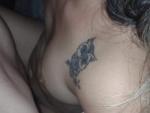 MARIDO CORNUDO LIMPIA SEMEN MIRON