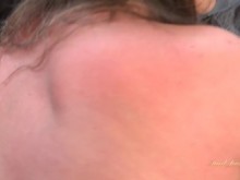 Aunt Judy's XXX - La madrastra tetona de 41 años Olga pilla a su hijastro masturbándose (POV)