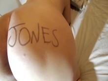 homenaje a Jones, me comió delante de mi marido, pero se negó a grabar el vídeo