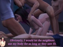 Cornudo ofrece esposa cachonda a todos - Parte 4 - DDSims