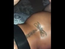 Anal contundente y luego facial