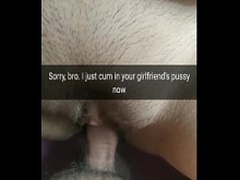 ¡¡Tu novia le permitió correrse dentro de su coño el día de la ovulación!! - Subtítulos de cornudos - Milky Mari