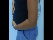 Embarazada de 4 meses esposa infiel folla con un amigo
