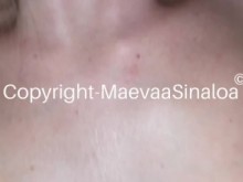 Maevaa Sinaloa - joven zorra es follada en el baño de un restaurante en público CREAMPIE