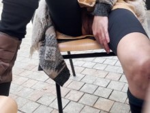 Minerva de compras Sin bragas Parte 1