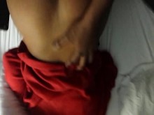 Toro cornudo se folla a la novia del hombre a lo perrito con un culo perfecto y una gran polla negra