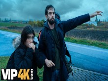 CAZA4K. Sal a la carretera, Jack Off con Mells Blanco
