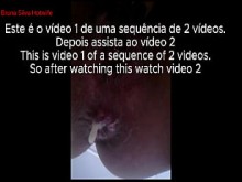 Bruna Silva Hotwife - Llamó al comensal a casa mientras el cornudo trabajaba - Con subtítulos en inglés y portugués