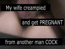 ¡Mi esposa infiel tetona recibió un creampie y quedó embarazada de otro hombre! - Historia de juego de rol de cornudos con subtítulos de cornudos - Parte 1