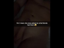 Chico infiel se folla a un compañero de cuarto cachondo en Snapchat