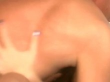 Marido infiel pillado por su esposa follándose a su mejor amiga rubia tetona