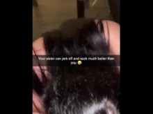 Intenso sexteo en Snapchat: una novia de 18 años se enfada con el engaño del novio de su hermana