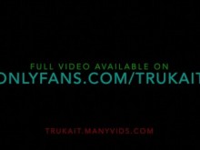 Video sexual casero de pareja real con Tru Kait