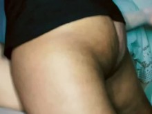 Anal de vaquera inversa para mi pequeña latina morena cachonda, puta cachonda, coño afeitado