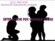 Esposa libre de culpa Esposo subyugado disgustado