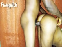 BBW caliente y desagradable folla a lo perrito en la sien Vídeos porno XXX Pussylick295
