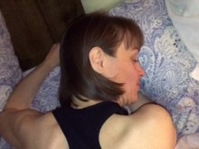 Esposa madura diciéndome que es mi pequeña zorra mientras follo y lleno su culo. ¿¿Próximo??