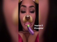 Mi ex Thot se llama a sí misma haciendo una instantánea premium Lmao