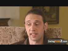 Swingers encantadores anhelando la experiencia Grand Bang