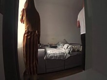 Esposa infiel con un amigo mientras su marido está en el trabajo. Real