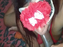 Esposa puta cachonda follada por un amigo marido y garganta profunda descuidada 4K