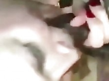 Sra. M llevada a la fiesta de los swingers con una novia de puta